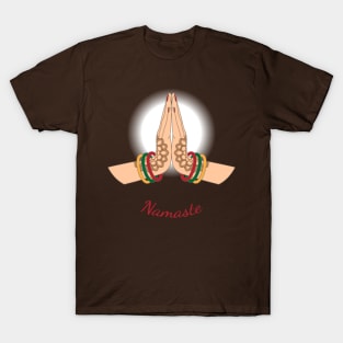 Namaste Hands 1 T-Shirt